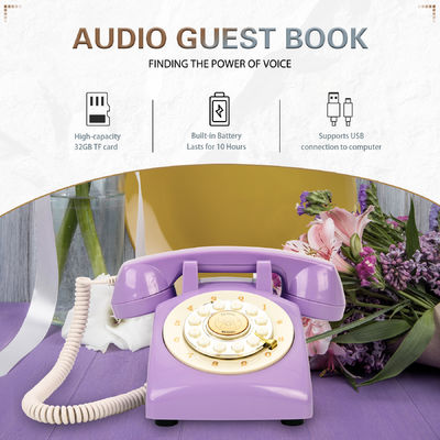 32GB 携帯電話 ゲストブック 結婚式,パーティー,特別なイベントのゲストからの音声メッセージと記憶をキャプチャする