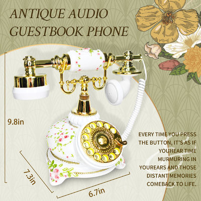 32GBの電話ゲストブック 簡単操作 音声録音 特別な機会のためのゲストブック