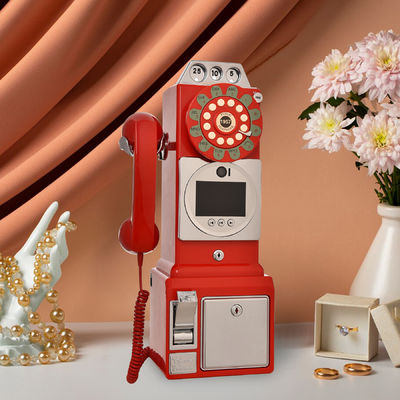 プラスチックビデオゲストブック クリア HD 1080P ビデオと音声 電話録音 結婚式 ISO